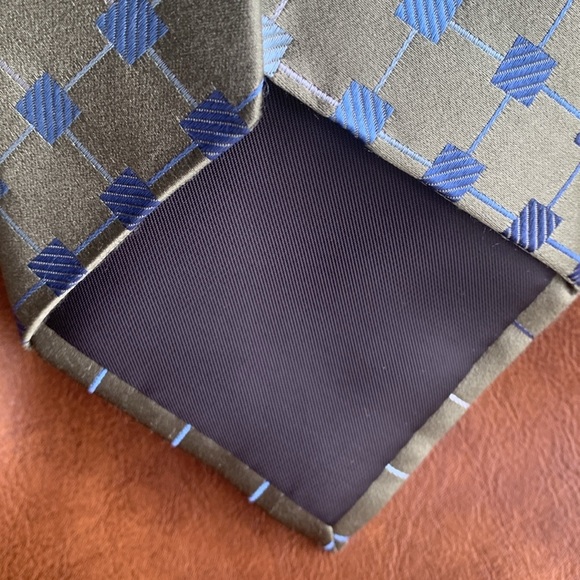 Alfani 100% silk tie handmade 60” - Picture 3 of 7